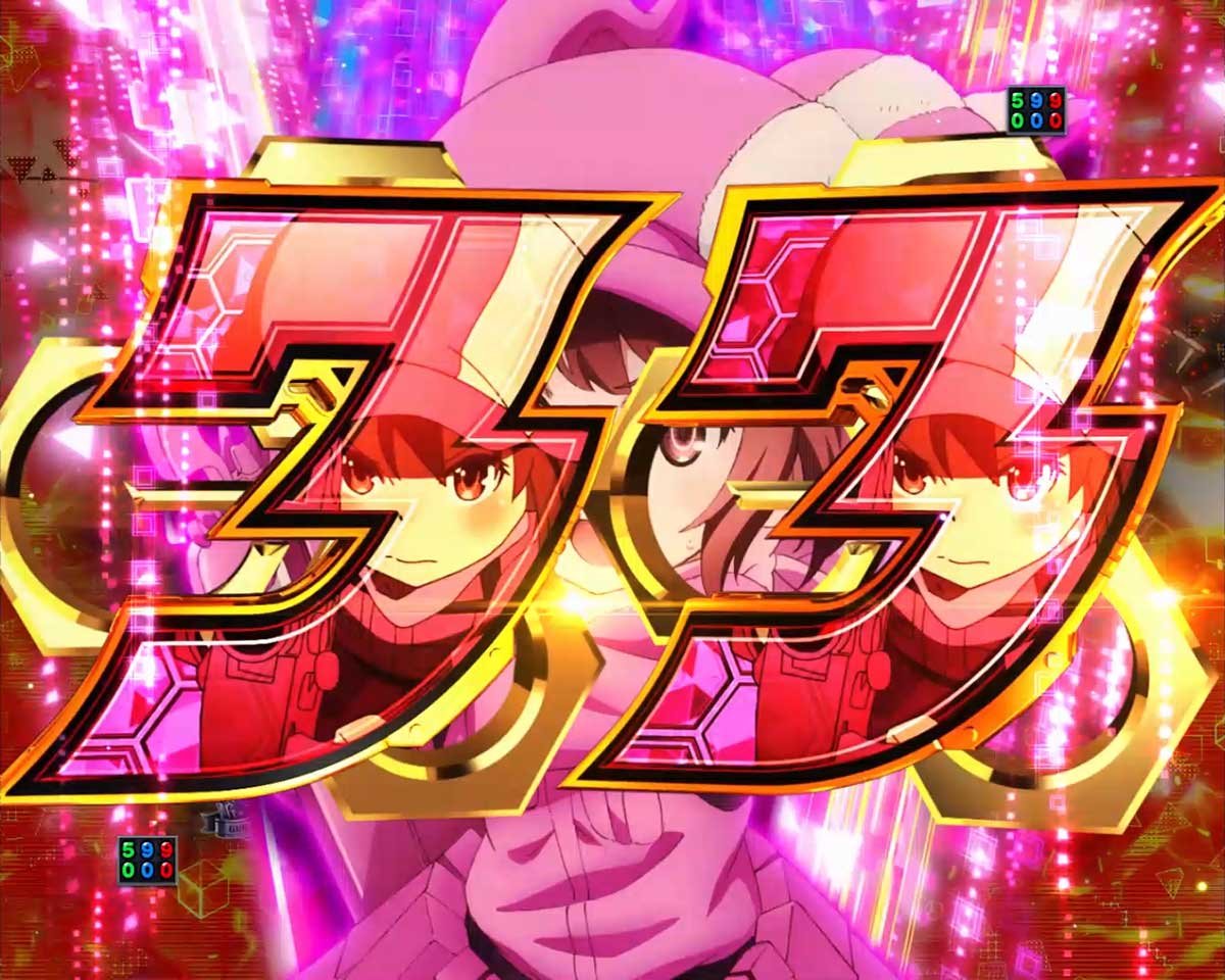 eソードアート・オンライン オルタナティブ ガンゲイル・オンライン　BATTLE SP　レン図柄変化