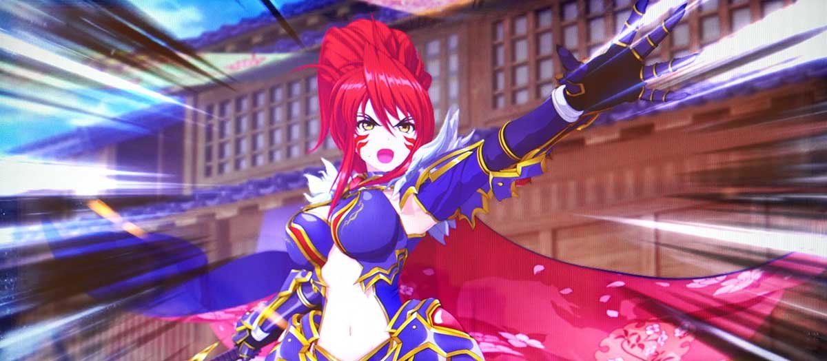L戦国乙女5 業火を穿つ宿焔の双刃　通常時　ノブナガ