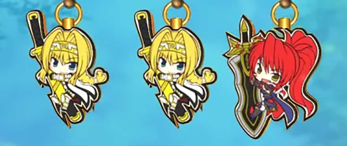 L戦国乙女5 業火を穿つ宿焔の双刃　乙女ストラップ　ヨシテル2個