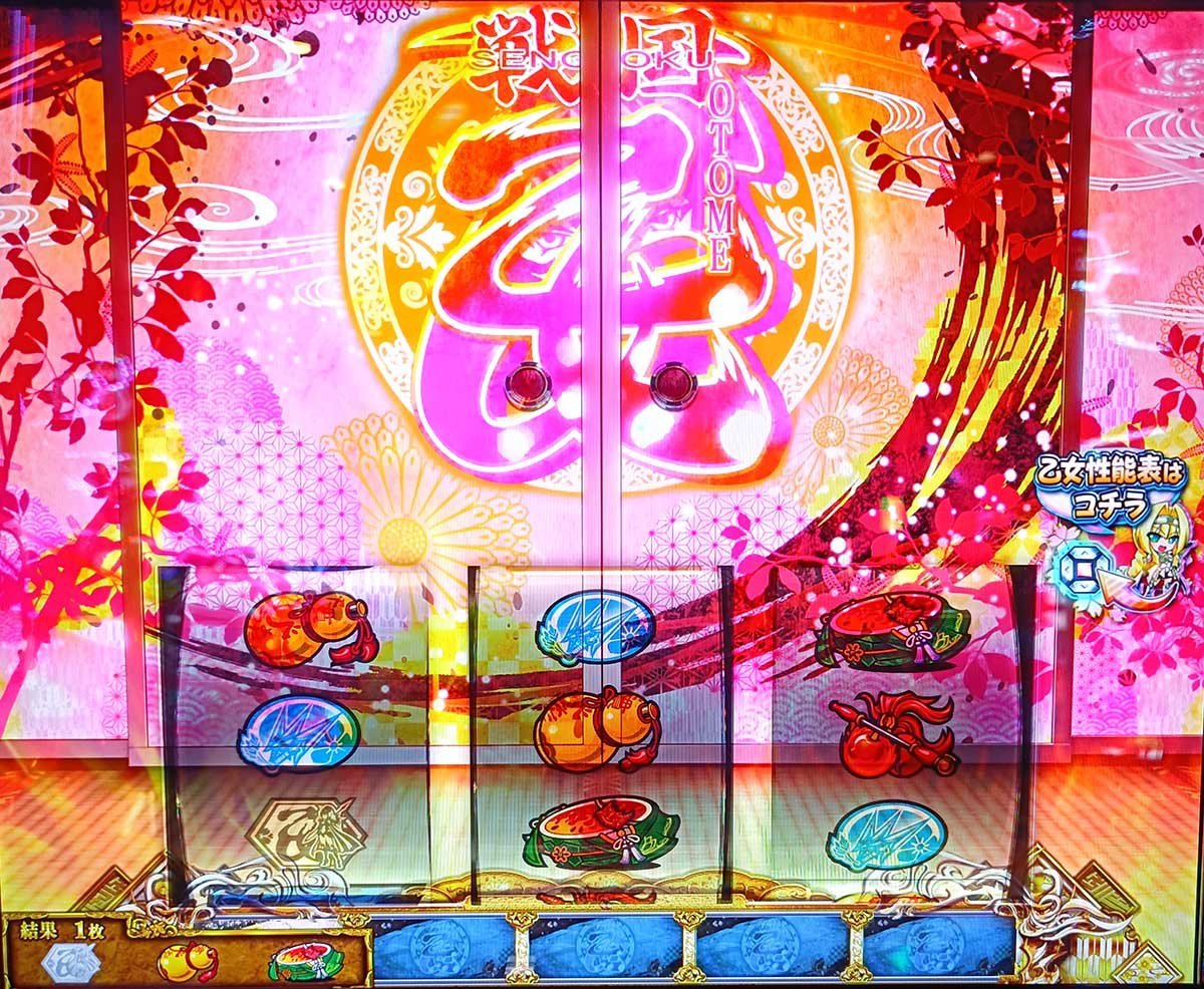 戦国乙女5(スマスロ)】通常時・AT中の裏ボタンまとめ