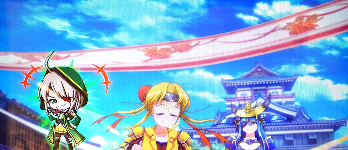 L戦国乙女5 業火を穿つ宿焔の双刃　通常時　ミニキャラアクション演出　カンスケ