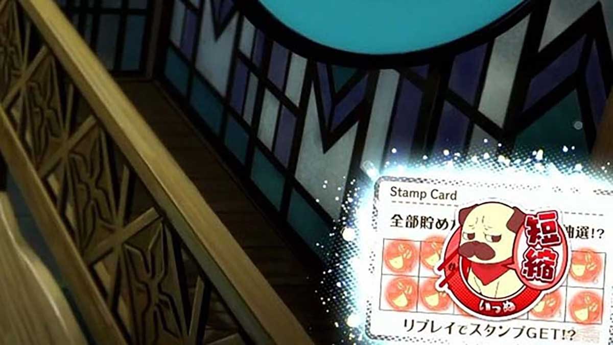 スマスロ リコリス・リコイル　スタンプカード　天井短縮アイコン　赤