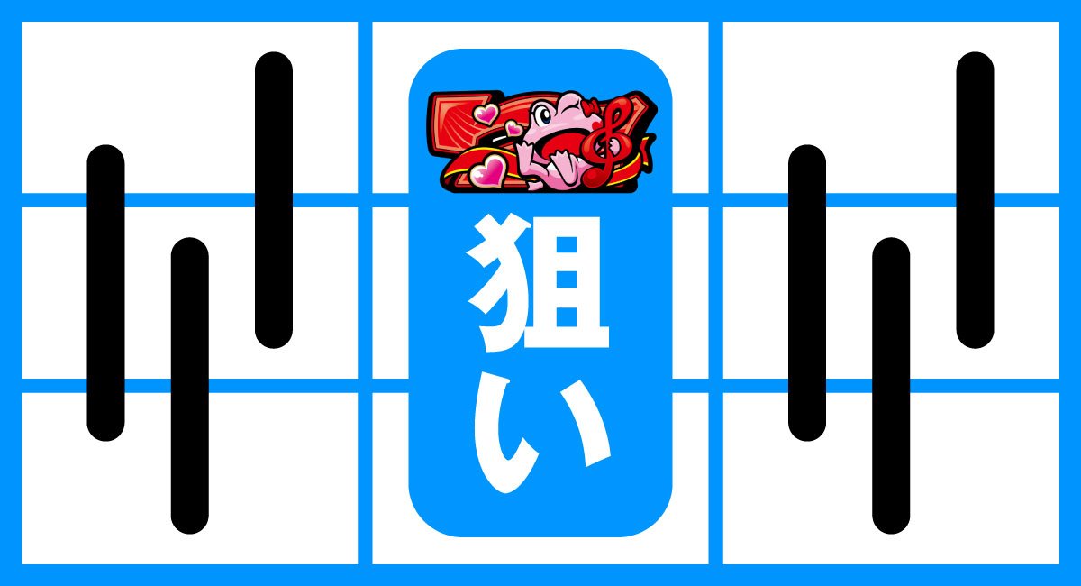 スマスロケロット5BT　ボーナス察知手順　中リール赤7アバウト目押し