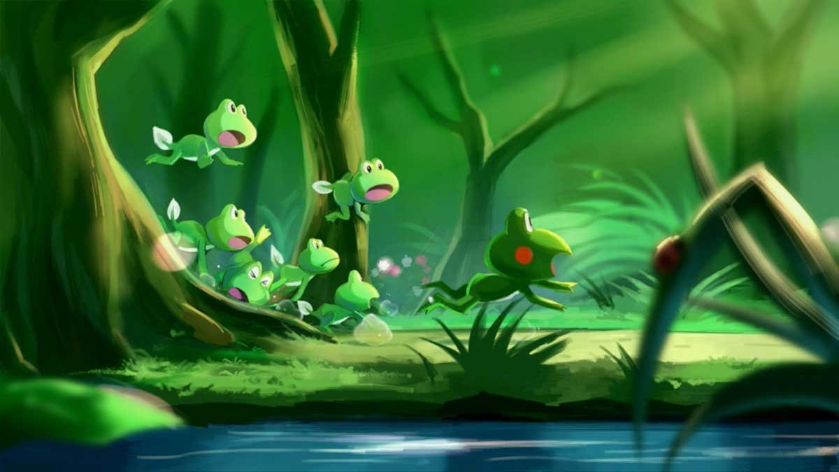スマスロケロット5BT　ケロットモード・スゴロクモード　BIG終了画面　枠なし