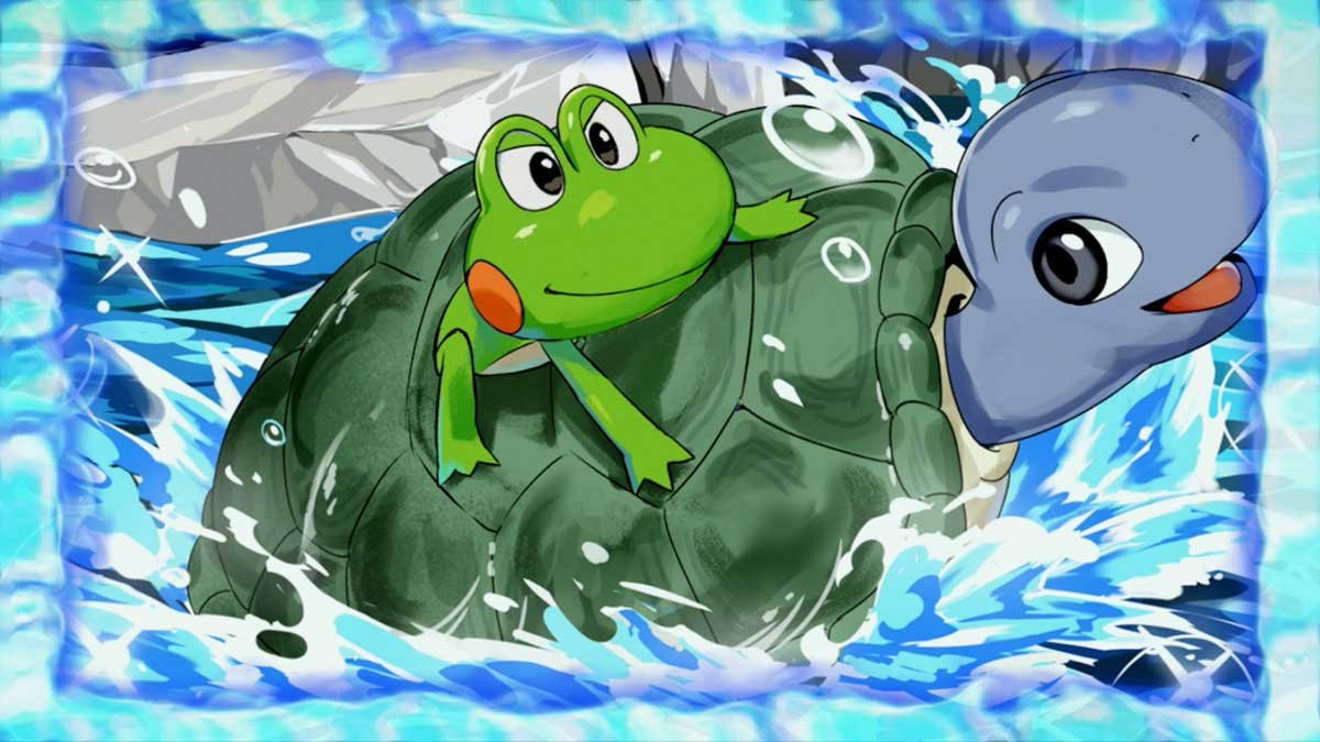 スマスロケロット5BT　BIG終了画面　ケロット・スゴロクモード　青枠①