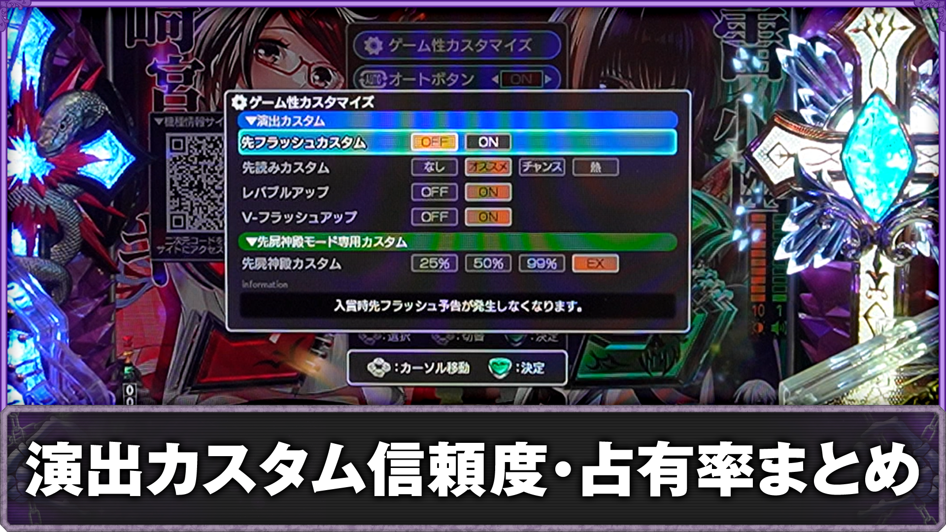 eフィーバー デッドマウント・デスプレイ 魂神9000　演出カスタム詳細