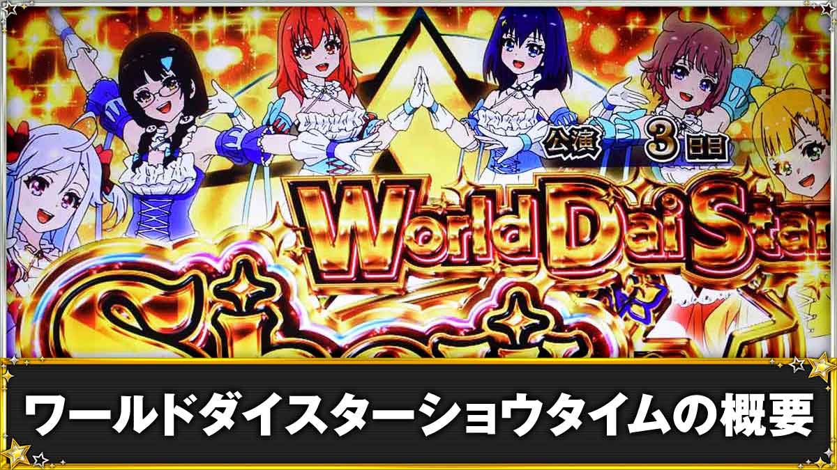 スロット ワールドダイスター