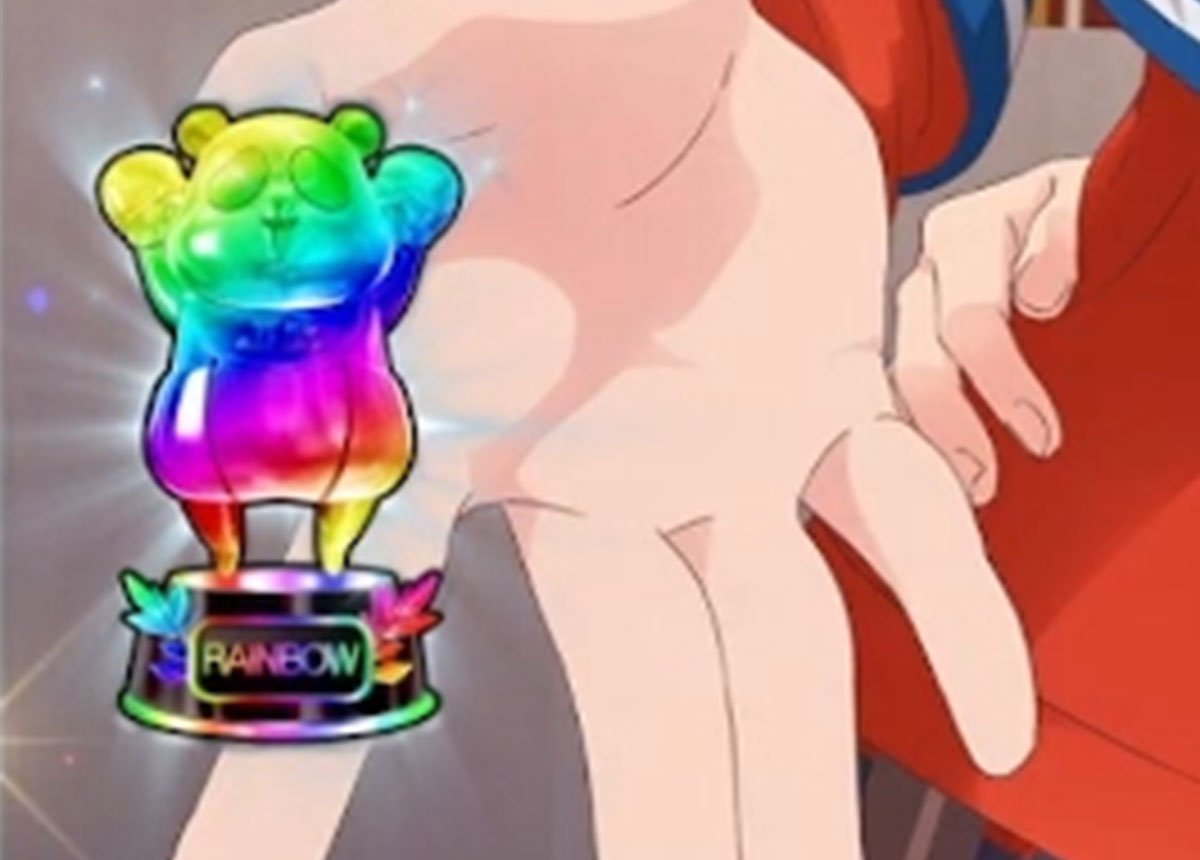 スロット ワールドダイスター　コパンダトロフィー　虹　設定6