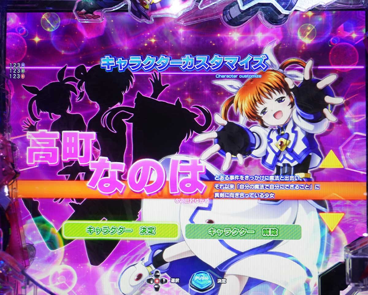 e魔法少女リリカルなのはの特徴　豊富なカスタマイズ機能