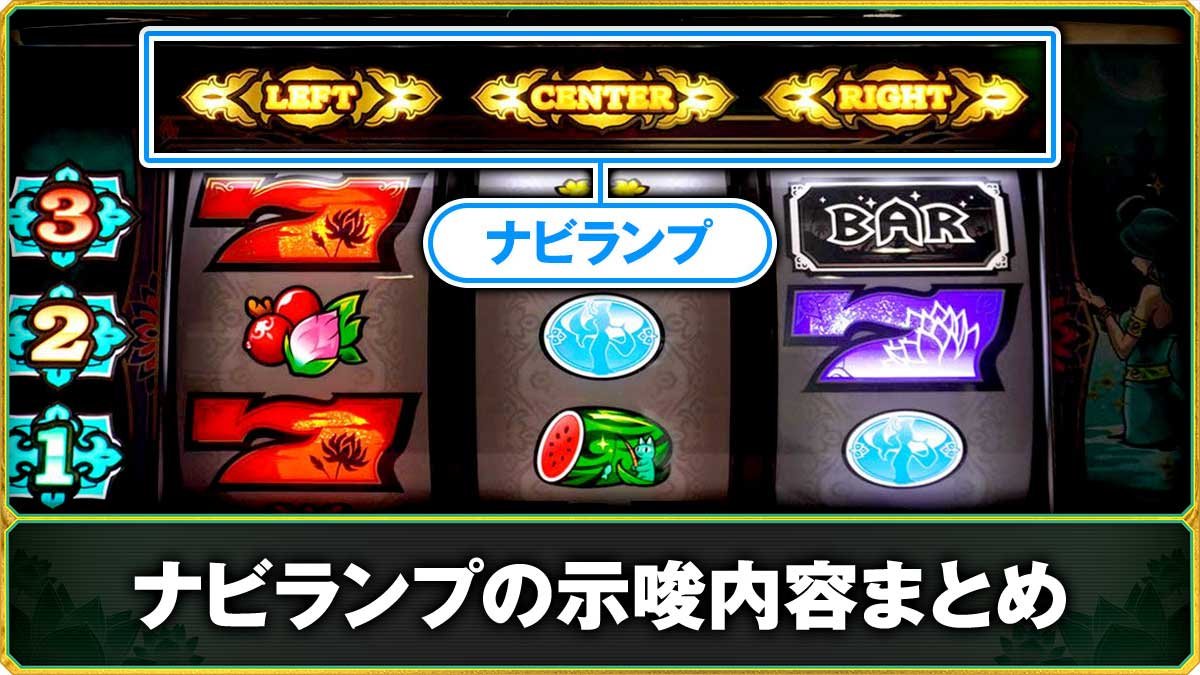 ローティス　ボーナス中のナビランプによる示唆　TOP画像