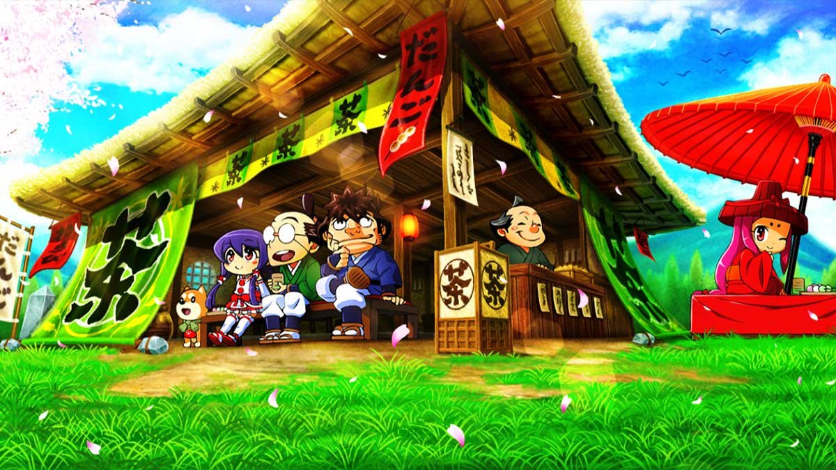 スマスロ やじきた道中記参る！　AT終了画面　茶屋