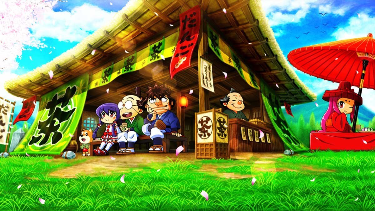 スマスロ やじきた道中記参る！　AT終了画面　茶屋