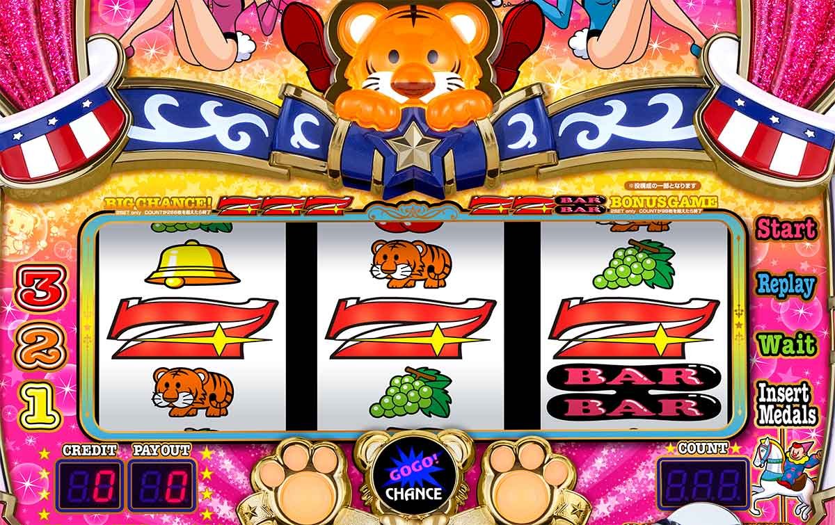 マイジャグラーⅥ　筐体盤面　ビッグボーナス