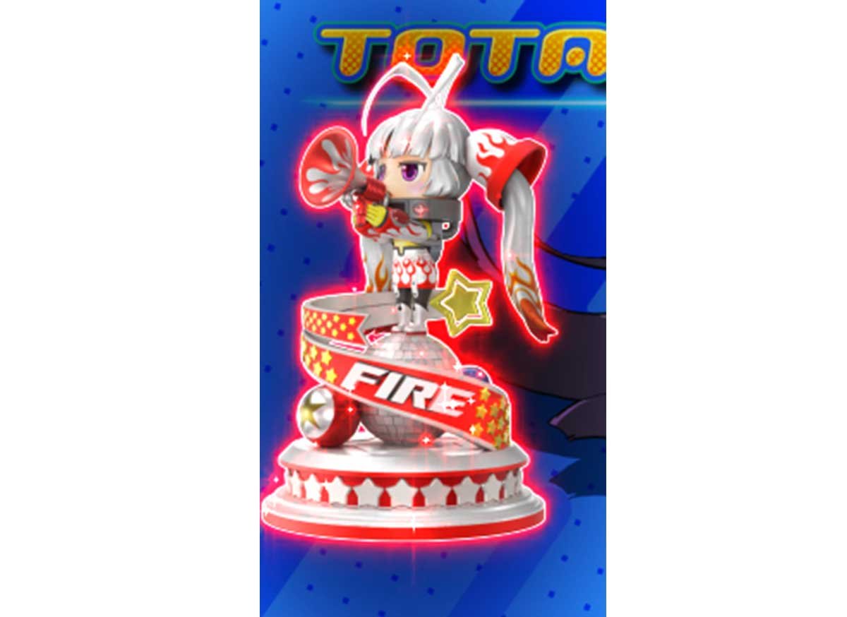 Lすーぱぁびん娘　トロフィー　ファイヤー
