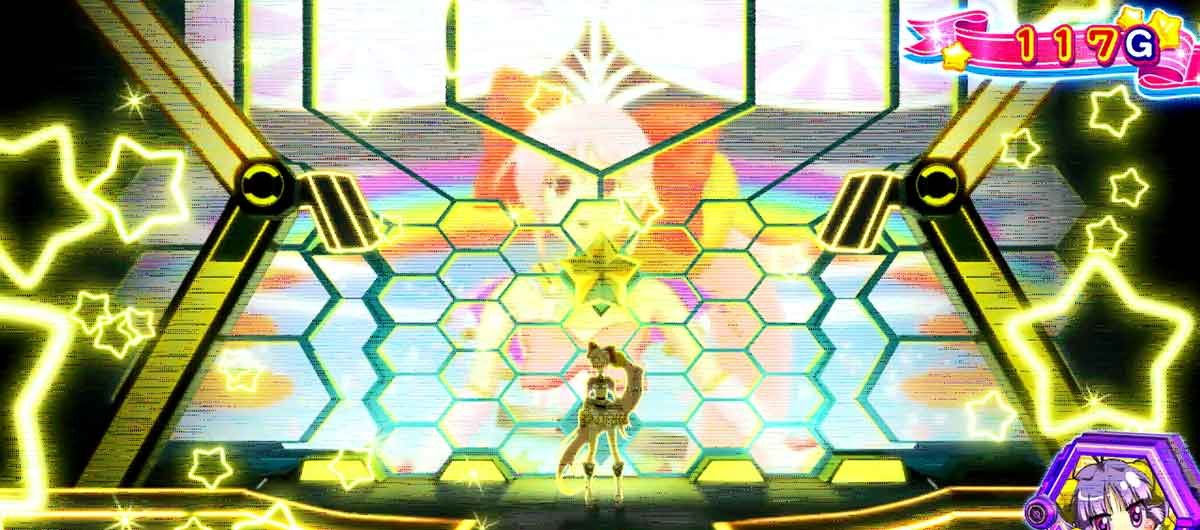 Lすーぱぁびん娘　通常時　ユニゾンチャレンジ　黄