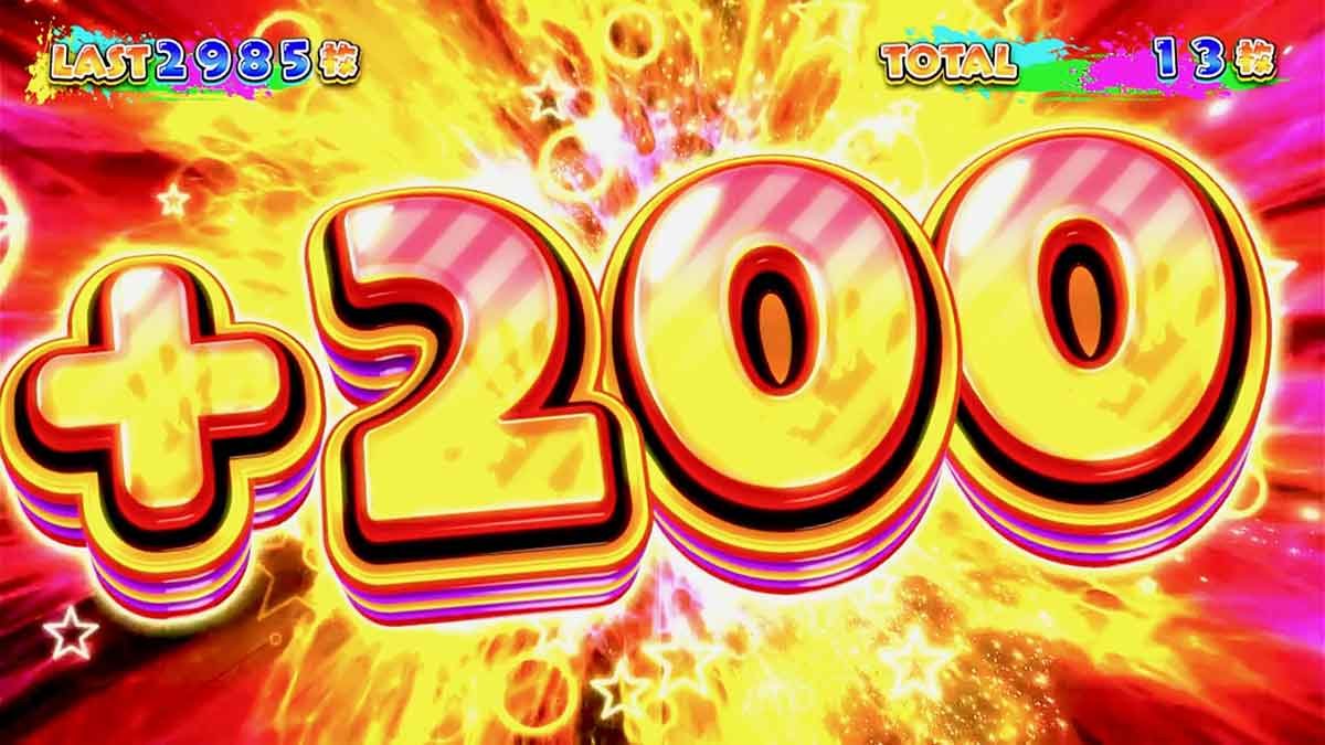 パチスロ見える子ちゃん　枚数上乗せ　+200枚