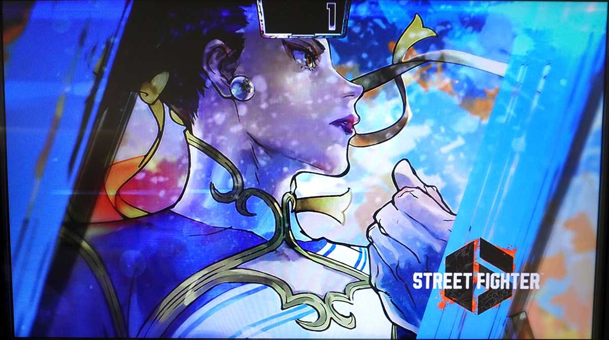 スマスロ ストリートファイター6 アイキャッチ 春麗（青）