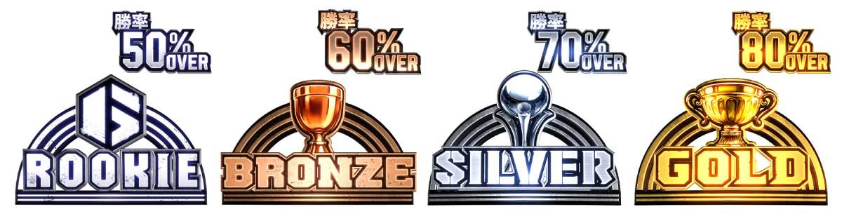 スマスロ ストリートファイター6　ランクアイコン　継続率