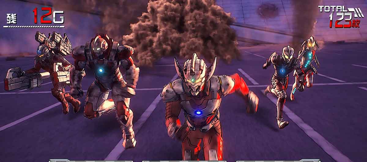 L ULTRAMAN 最終決戦　ウルトララッシュ　消化中