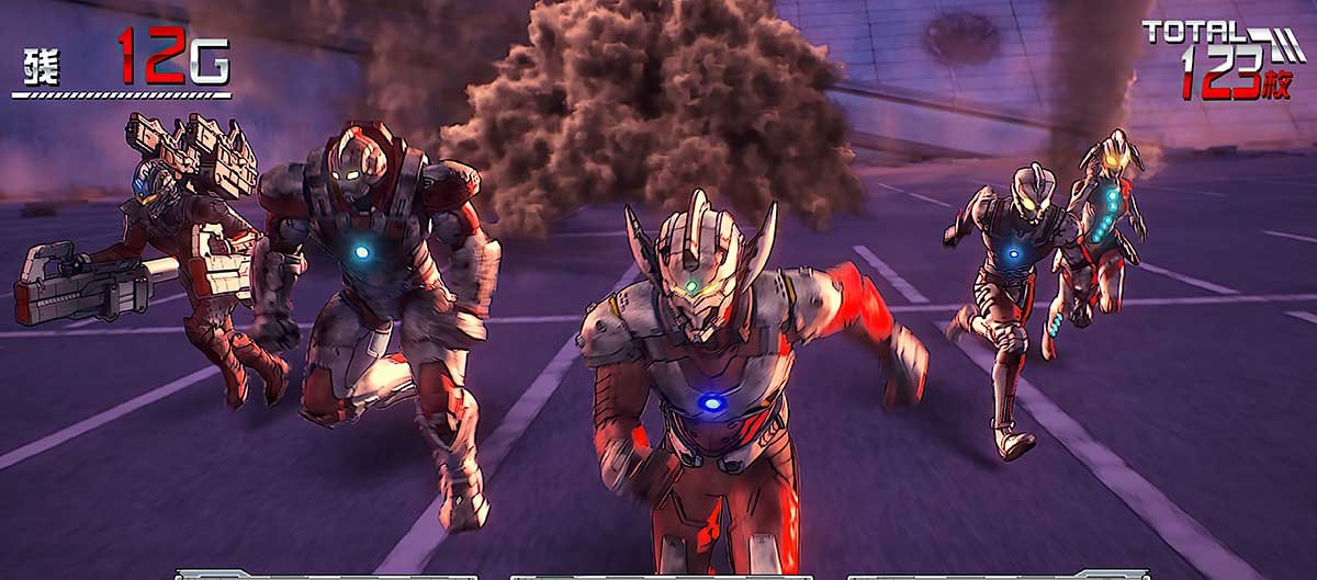 L ULTRAMAN 最終決戦　ウルトララッシュ　消化中