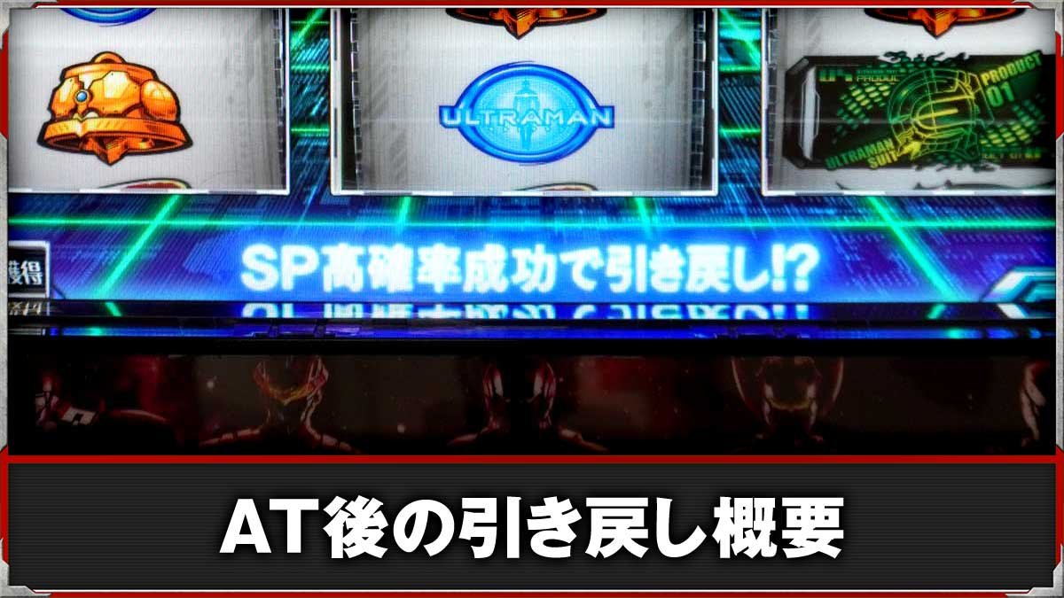 L ULTRAMAN 最終決戦　AT・上位後の引き戻し区間　TOP画像