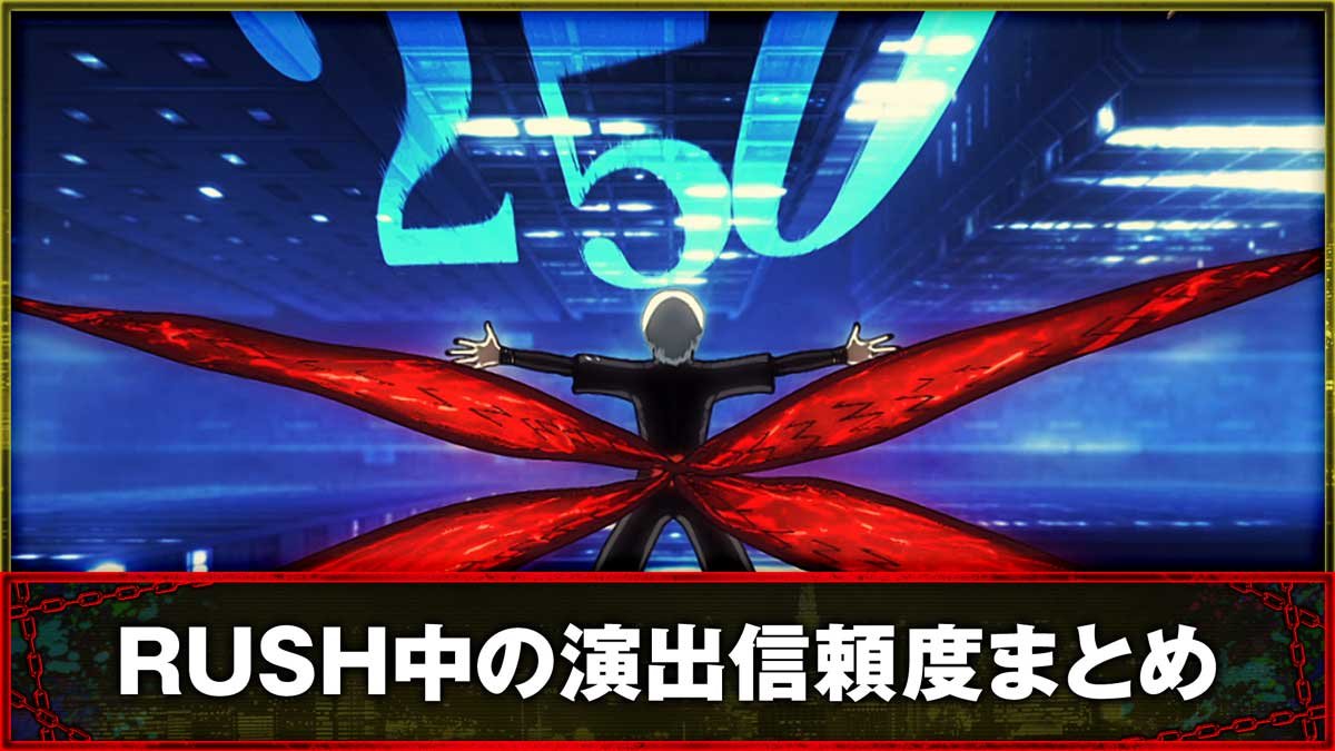 東京喰種 999 デカヘソ LT中の予告・演出信頼度　