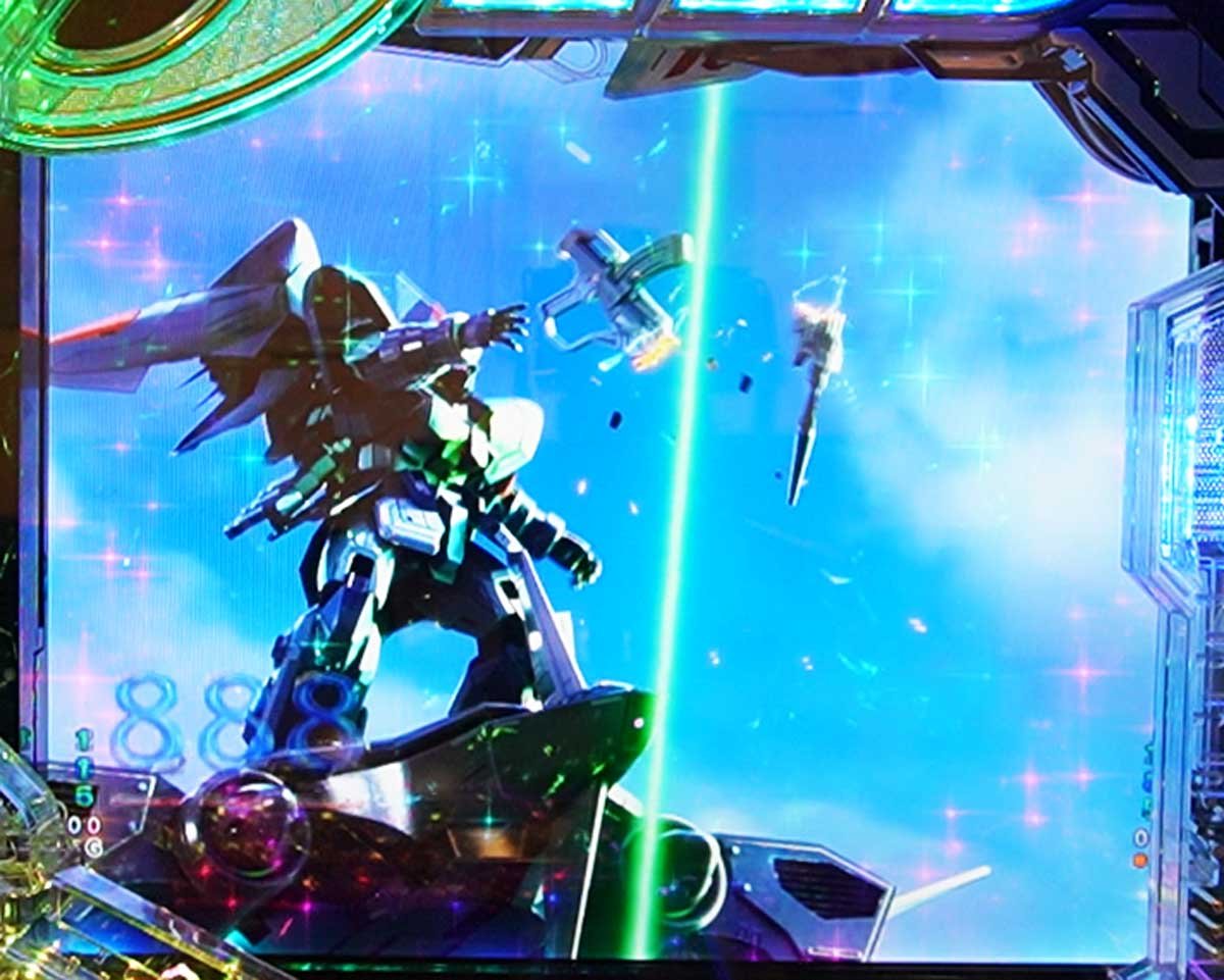 eフィーバー機動戦士ガンダムSEED クライマックスのテンパイ図柄・演出法則　通常時の演出法則　CLIMAX突入濃厚演出　窮地のアークエンジェル