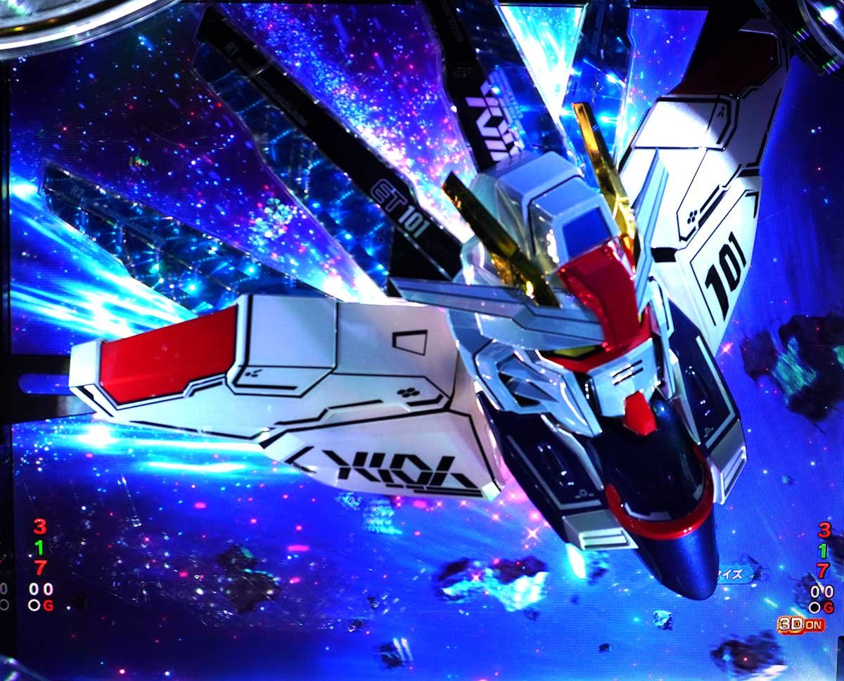eフィーバー機動戦士ガンダムSEED クライマックス　リーチ前予告　連続予告