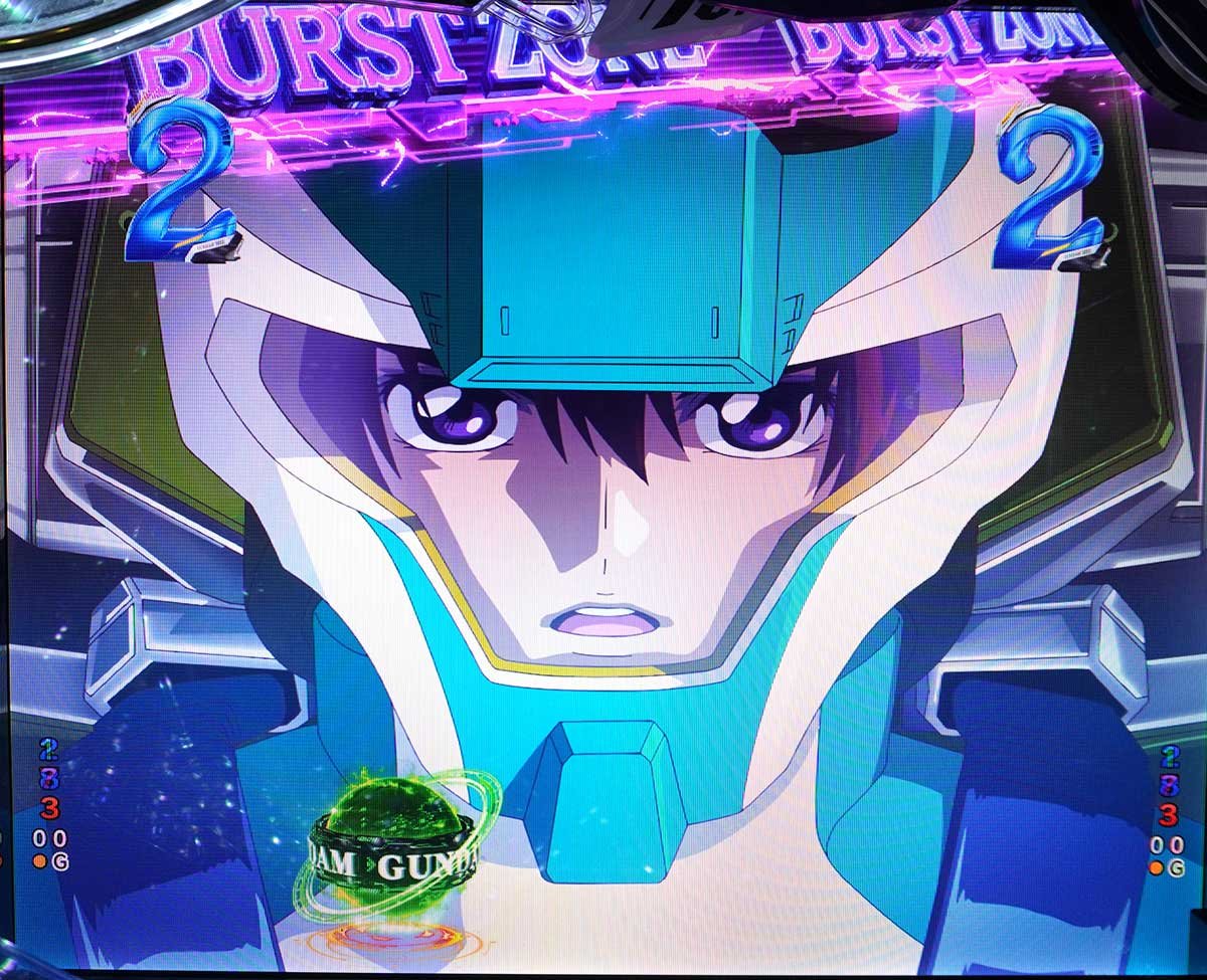 eフィーバー機動戦士ガンダムSEED クライマックス　リーチ演出　MSバトルリーチ　ガンダム出撃