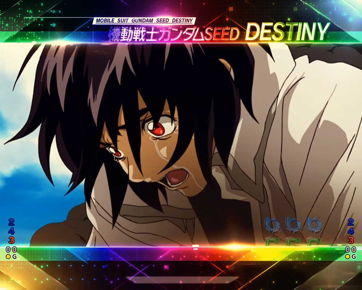 eフィーバー機動戦士ガンダムSEED クライマックス　リーチ演出　全回転リーチ　機動戦士ガンダムSEED DESTINY全回転