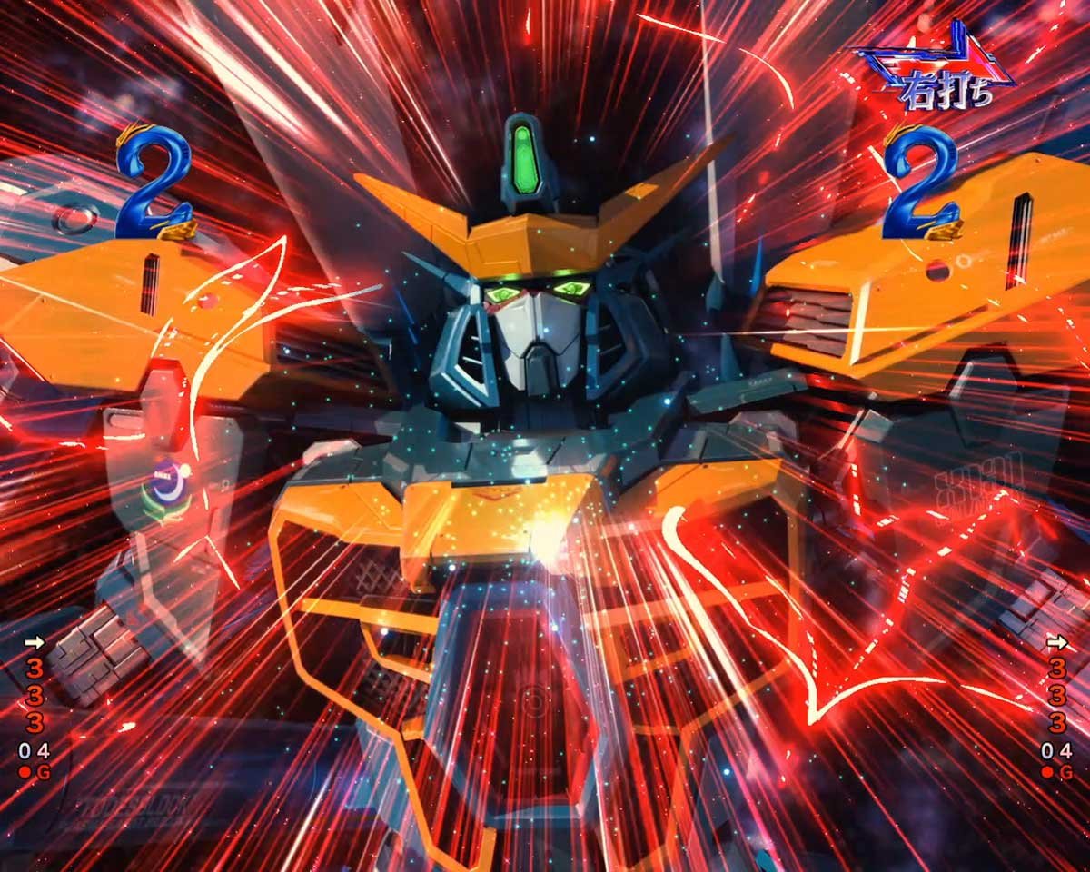 eフィーバー機動戦士ガンダムSEED クライマックス　MSバトルリーチ　VSオルガ・サブナック（カラミティガンダム）