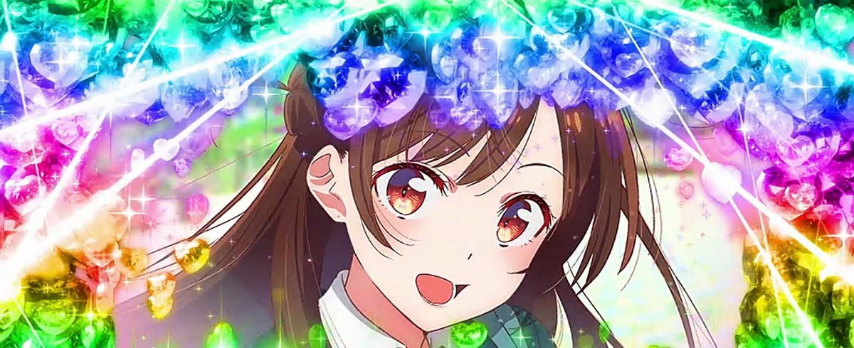 Lパチスロ 彼女、お借りします　レンカノチャレンジ　虹