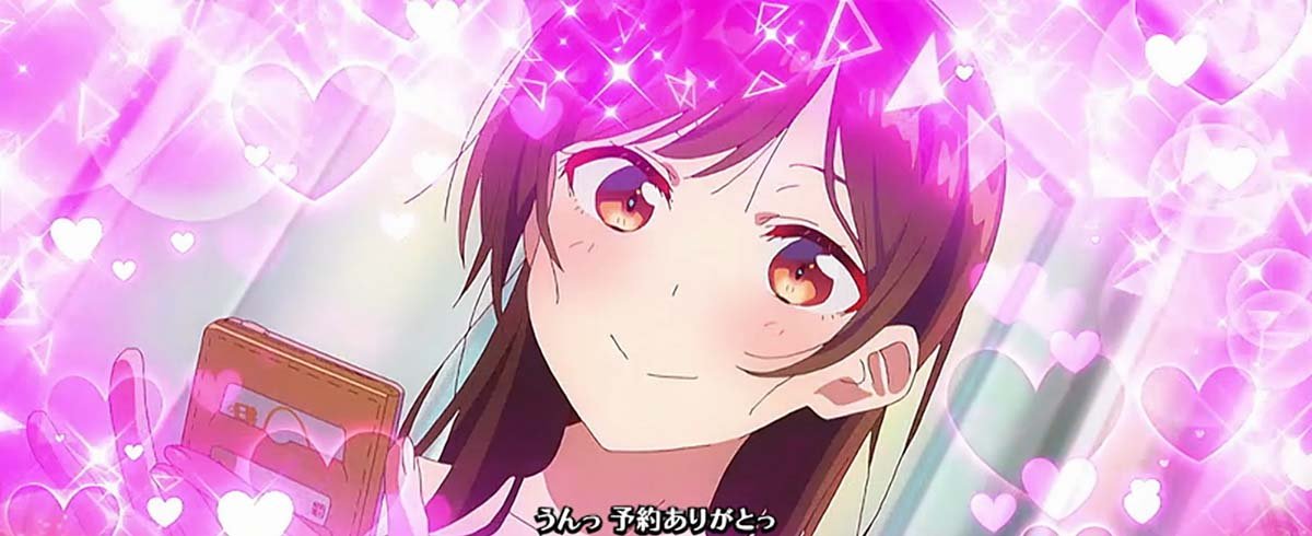 Lパチスロ 彼女、お借りします　通常時　前兆　演出成功