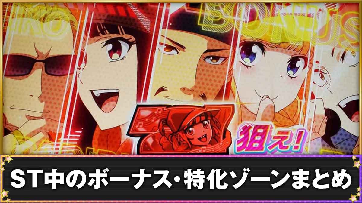 スマスロパリピ孔明　ボーナス・特化ゾーンまとめ