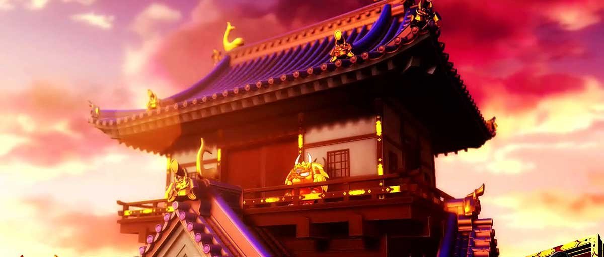 モグモグ風林火山 大海戦の巻　通常時　天守閣ステージ