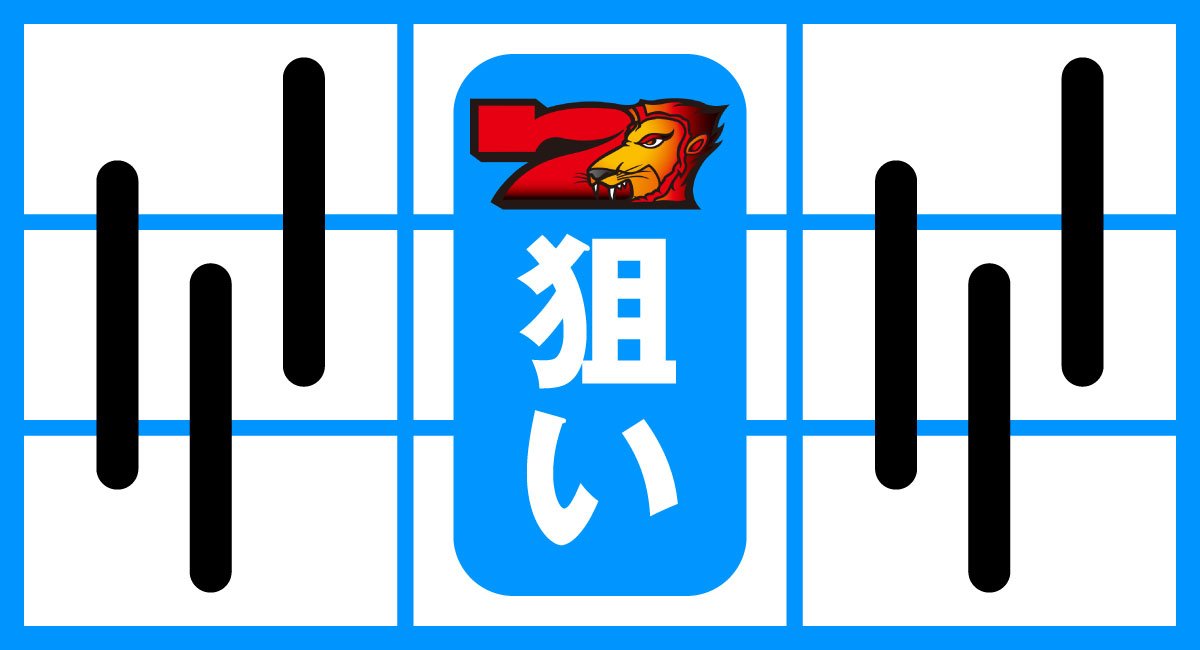 スマスロ 獣王　打ち方　中押し赤7狙い