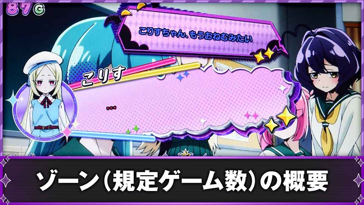 L魔法少女にあこがれて　ゾーン（規定ゲーム数）の抽選　TOP