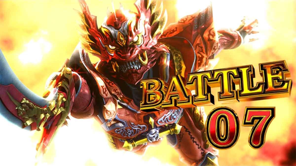 L牙狼 闇を照らす者　究極魔戒ラッシュ　突入画面　漸
