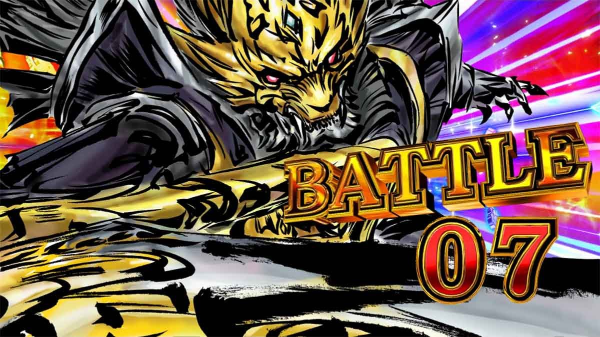 L牙狼 闇を照らす者　究極魔戒ラッシュ　突入画面　牙狼闇