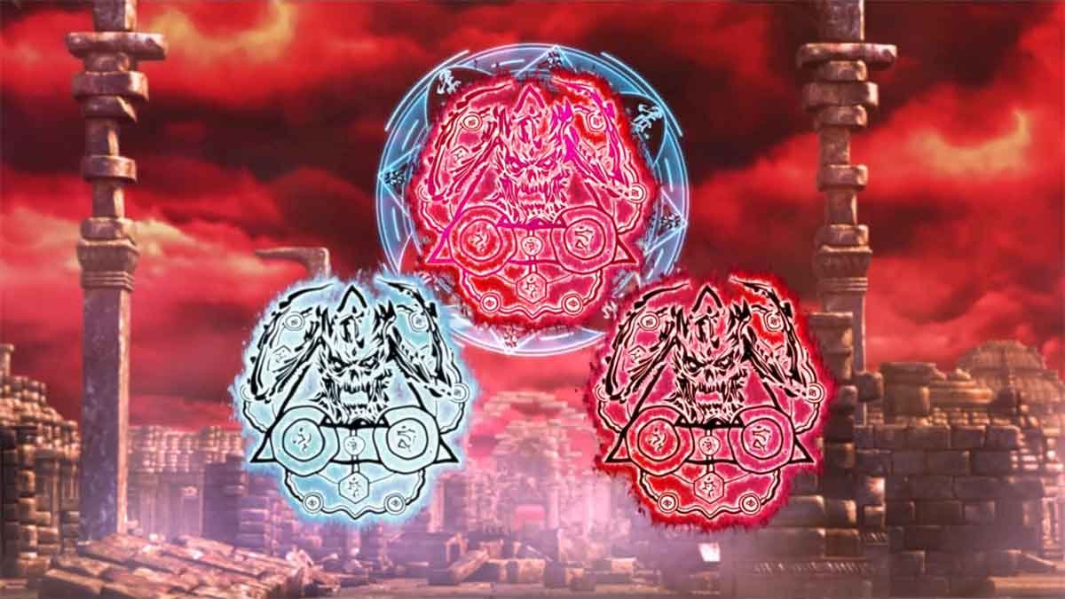 L牙狼 闇を照らす者　究極魔戒ラッシュ　ゲート　白・赤・赤