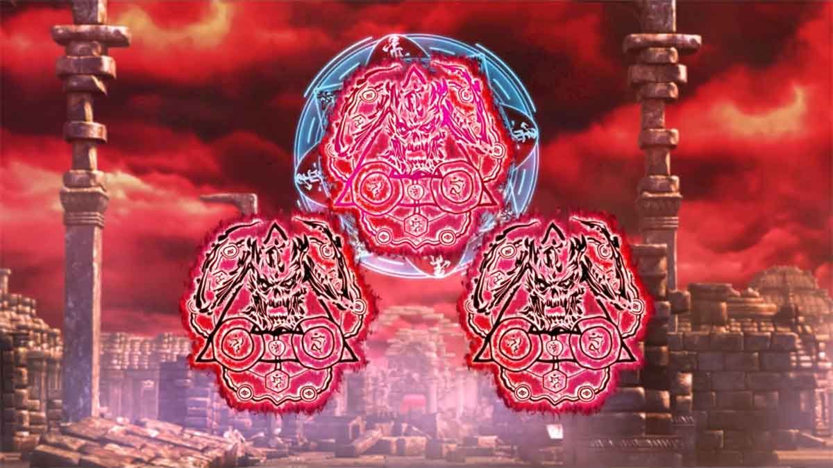 L牙狼 闇を照らす者　究極魔戒ラッシュ　ゲート　赤・赤・赤