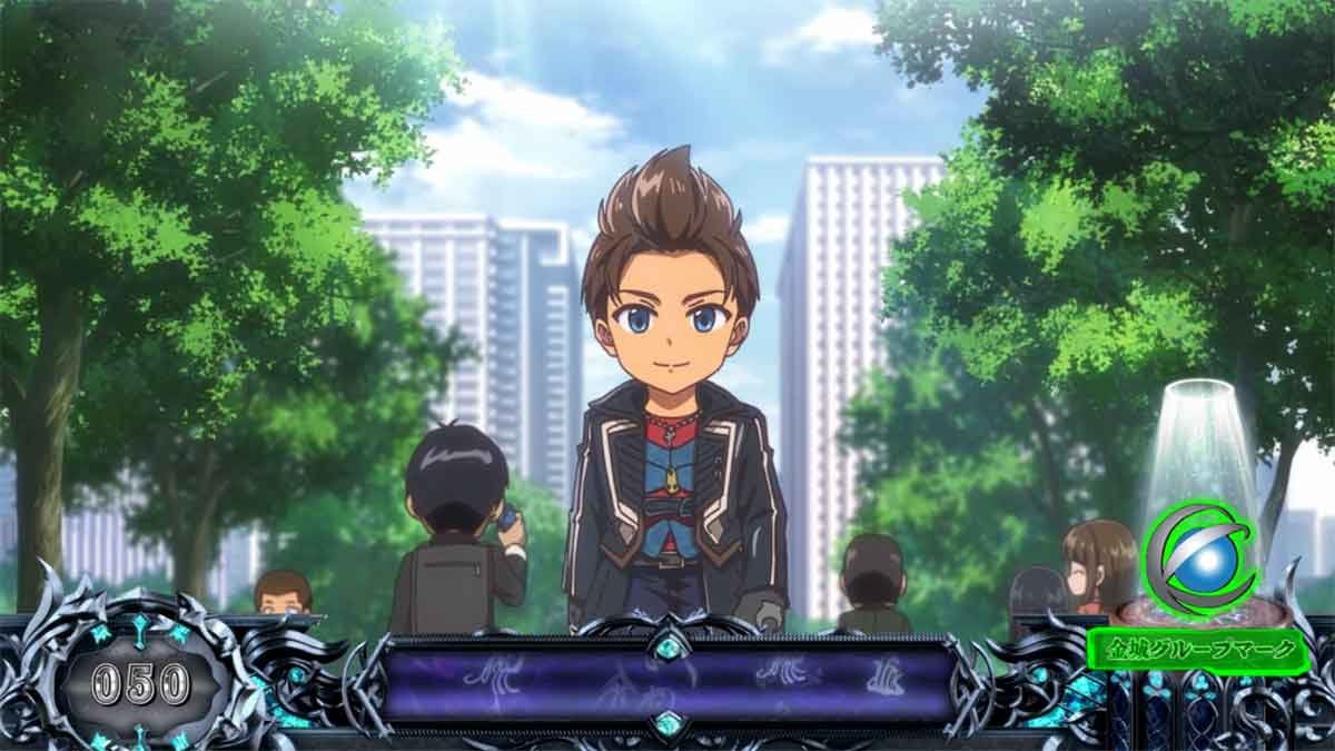 L牙狼 闇を照らす者　通常時　アイテム転送　金城グループマーク
