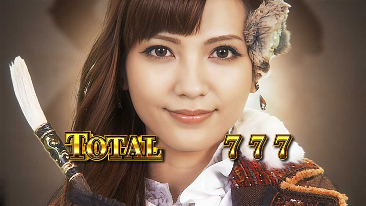 L牙狼 闇を照らす者　初当たり・上位CZ終了画面　莉杏