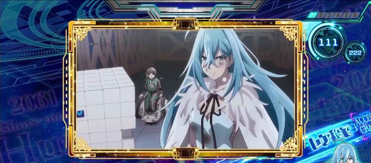 スロット Vivy -Fluorite Eye’s Song-　アクセスチャンス終了画面　金枠