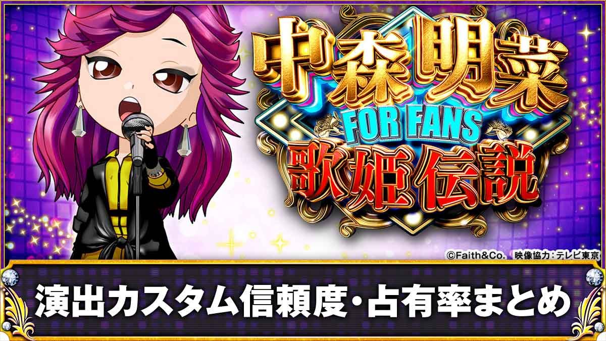 P中森明菜・歌姫伝説～FORFANS～
