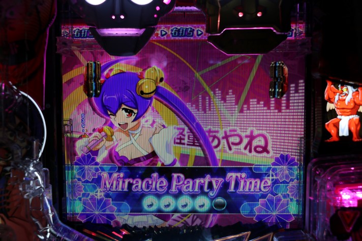 Pやじきた道中記　RUSHモード　やじきたLIVE(後半21回転〜)　SPリーチ演出　キャラSPリーチ　Miracle Party Time(朱音)