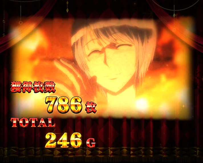 パチスロ からくりサーカス 設定差・判別要素 AT終了画面 フランシーヌ