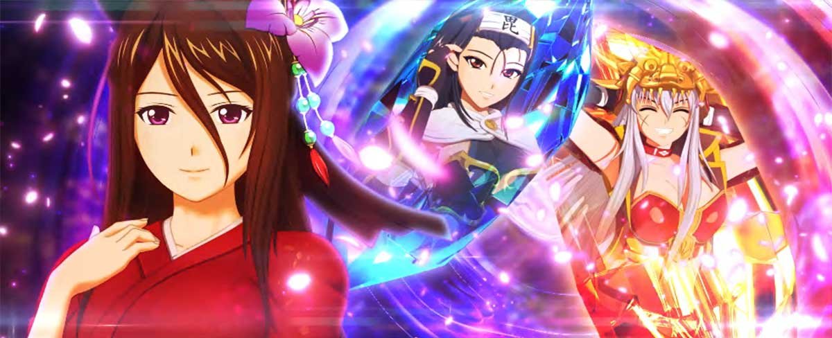 L戦国乙女4 戦乱に閃く炯眼の軍師　ボーナス終了画面　ウジマサ・ケンシン・シンゲン