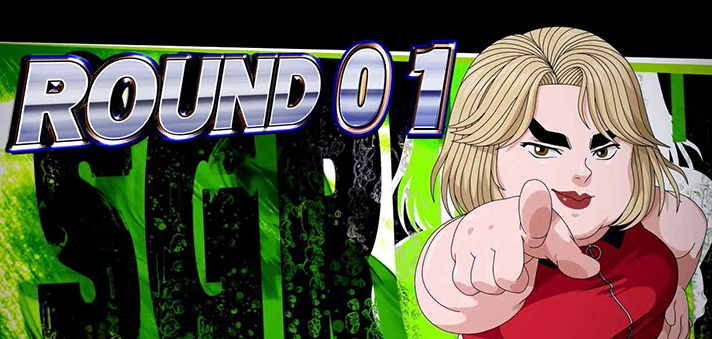 スマスロモンキーターンⅤ　ラウンド開始画面　ありさ　ギャンブラー示唆