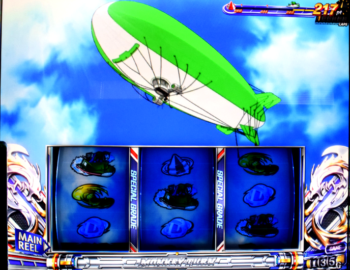 スマスロモンキーターンⅤ　基本情報　通常時情報　レア小役の抽選　飛行船演出　ボート